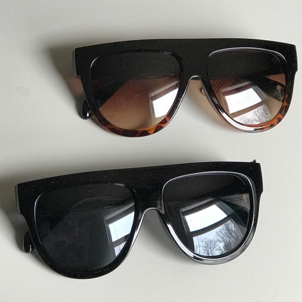 FLAT TOP TORTOISE SUNGLASSES - Picture 5 of 5